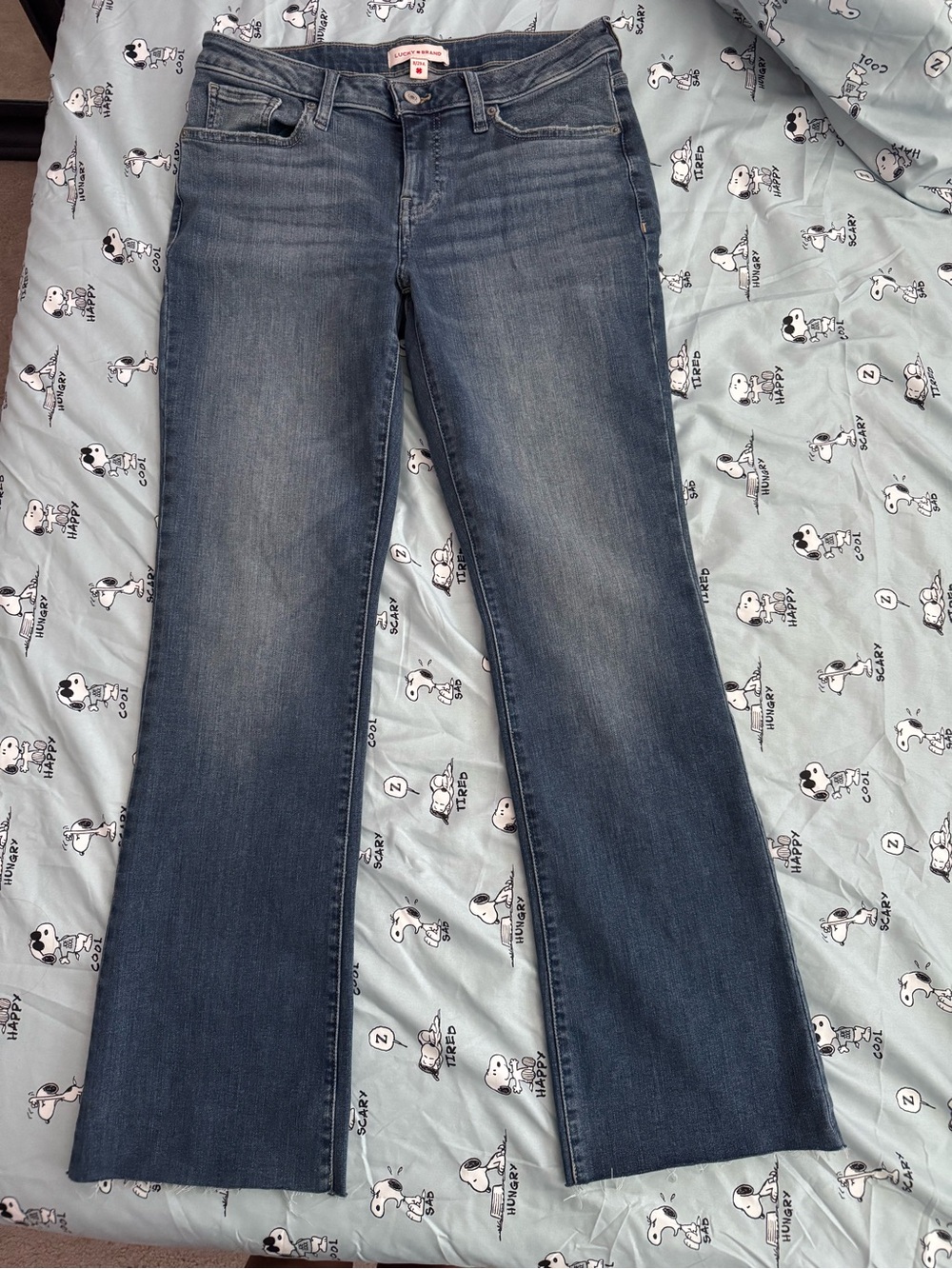 Lucky Brand Low Rise Boot Lolita Jeans Size 10